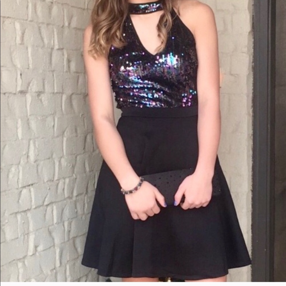 Beautiful Homecoming, evening formal.